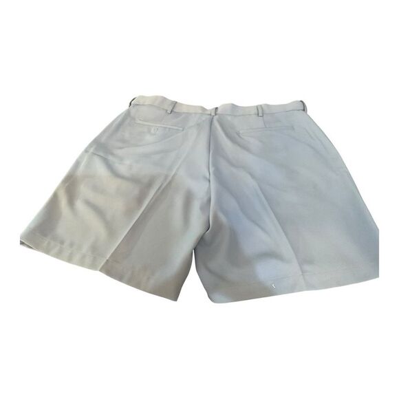 Blue Flat Front Casual Shorts by Pro Tour - Picture 3 of 3